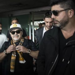 Maradona: "El proyecto es subir a Primera División"