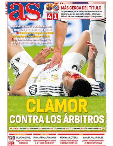 Las portadas de AS de abril