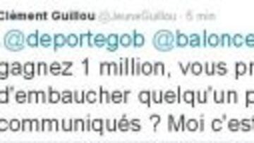 Guillou no se acobarda ante la demanda de 1 millón de euros