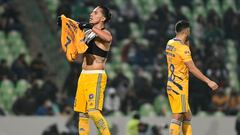 during the game Santos vs Tigres UANL, corresponding to day 01 of the Torneo Clausura Grita Mexico C22 of Liga BBVA MX, at -TSM- Corona Stadium, on January 12, 2022.
 
 &amp;lt;br&amp;gt;&amp;lt;br&amp;gt;
 
 durante el partido Santos vs Tigres UANL, corr