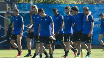 24/08/16 
 Entrenamiento RCD Espanyol
 Baptistao
 Hernan Perez