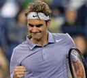 Federer vence a Anderson y jugará semis ante Dolgopolov