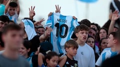 Algorfa enloquece con Messi y con los goles de Nico Paz