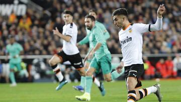 Ferran, en un Valencia-Real Madrid.