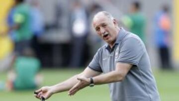 El entrenador de Brasil, Luis Felipe Scolari.