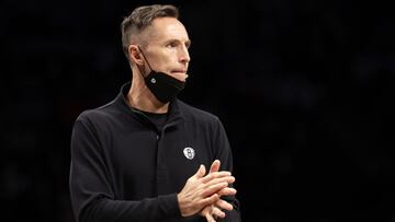 The Nets&#039; head coach Steve Nash is excited about the possibility of New York&#039;s vaccine mandate coming to an end and so is their star Kyrie Irving.