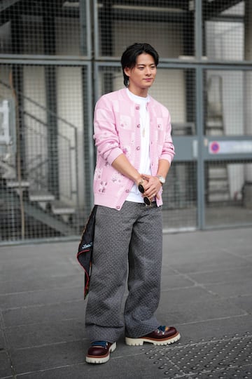 Sho Hirano durante el desfile de Louis Vuitton Menswear Primavera/Verano 2026, en el marco de la Semana de la Moda de Par¨ªs, el 24 de junio de 2025 en Par¨ªs, Francia.
