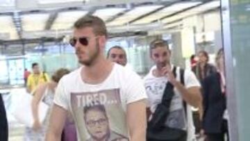 De Gea, en Madrid: "Sólo vengo de vacaciones a descansar"