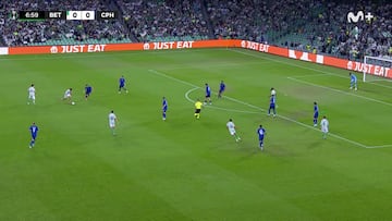 El golazo descomunal de Abde que dejó a Pellegrini y a miles de béticos frotándose los ojos