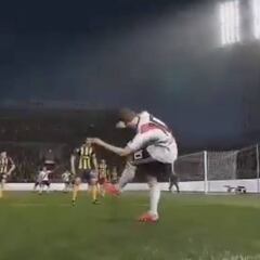 Un youtuber recrea el golazo de Quintero contra Rosario