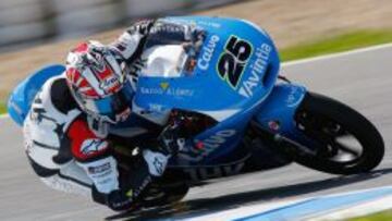 Viñales, el más rápido en los primeros libres de Aragón