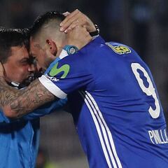 Pinilla le salva la noche a la U