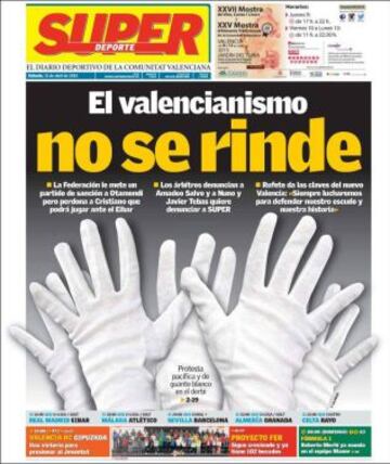 Portadas de la prensa deportiva