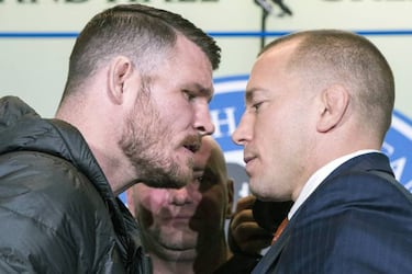 Bisping vs St-Pierre en vivo y en directo online: UFC 217