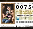 00750, tercer premio de la Lotería de Navidad 2019