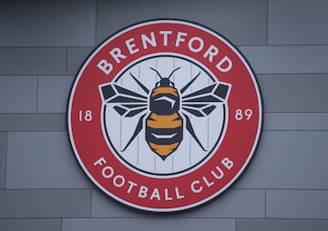 El Brentford Football Club es un equipo inglés fundado en 1889 y sirvió como deporte de invierno para los remeros del Brentford Club. El mote de este equipo es “The Bees” traducido al español, las abejas. La historia es bastante interesante. En 1893 llegó al equipo Joe Gettins, delantero centro procedente del Borough Road College. Sus compañeros del colegio para animar a Joe Gettins en los partidos cantaban un grito de guerra Back Up B’s. La prensa entendió este cántico como Back Up Bees, traducido como abejas de apoyo. Por este motivo hoy en día este animal es un símbolo del club, apareciendo en su escudo. En 1893 el escudo del Brentford tenía unas iniciales y unas franjas que representaban al río Támesis. Las armas del condado de Middlesex de Nueva Jersey también estuvieron presentes en el logo del club. No fue hasta el año 1972 cuando apareció por primera vez la abeja. No es el único equipo que tiene este insecto en su escudo. Otros clubes como el Barrow AFC inglés, el Alloa Athletic escocés entre otros, tienen este animal como símbolo.