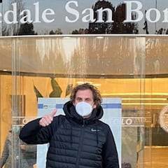 Pozzato abandona el hospital tras derrotar al coronavirus