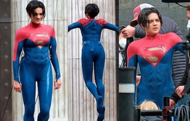 Primeras imágenes oficiales y filtradas de Supergirl en The Flash: así luce Sasha Calle con el traje