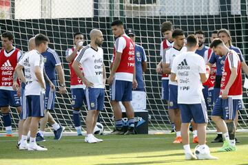Barcelona 01Junio 2018, Espaa
Previa al Mundial 2018
Entrenamiento de la seleccion Argentina Ciudad Deportiva Joan Gamper, Barcelona.
Javier Mascherano de la Seleccion Argentina
Foto Ortiz Gustavo