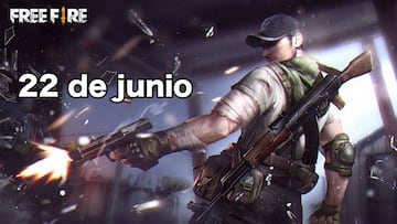 Códigos Free Fire de hoy 22 de junio de 2021