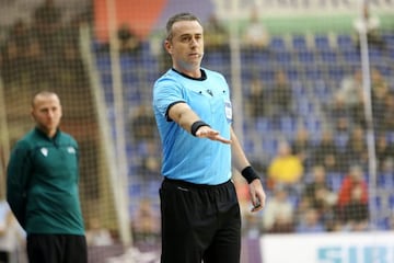 Martínez Flores, del Comité Murciano, durante un partido.