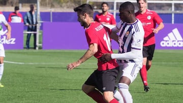 10/10/19 PARTIDO AMISTOSO REAL VALLADOLID SALAMANCA UDS, Stiven Plaza.