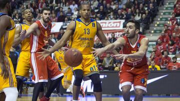 Facundo Campazzo, durante un partido con el UCAM Murcia la pasada semana.