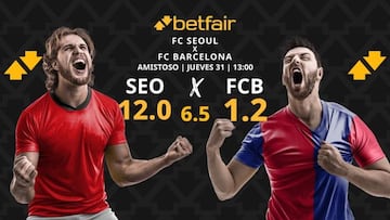 FC Seoul vs. FC Barcelona: horario, dónde ver, estadísticas y pronósticos