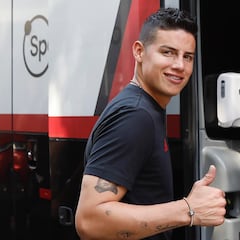 James viaja a Quito con Sao Paulo para Copa Sudamericana