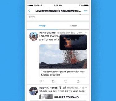 Nunca te perderás ningún evento en directo con la nueva función de Twitter