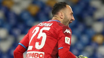 "David Ospina superó la vergüenza frente a Lazio"