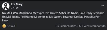 El mensaje de la esposa de Lefty Sm, tras la muerte del rapero 