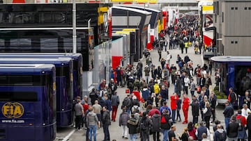 La F1, pendiente del coronavirus. 