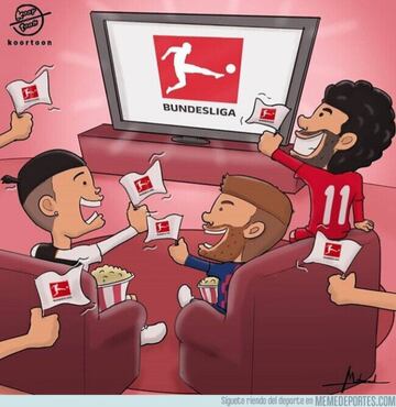 Los memes volvieron con la Bundesliga