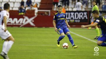 Matos, en un partido con el C&aacute;diz.