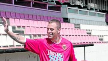 <b>DE LOS NUEVOS. </b>Rubén Navarro llegó el pasado mes de julio.