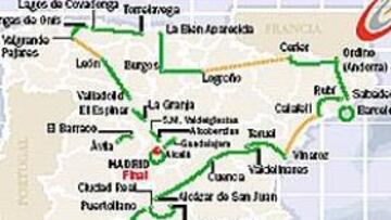 <b>VUELTA 2005. </b>Lo más duro de la ronda española se concentra en la segunda semana.