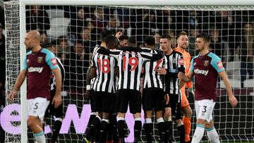El West Ham tropieza con el Newcastle con Chicharito 11' en cancha