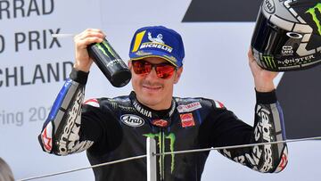 Viñales volvió al podio en Misano.