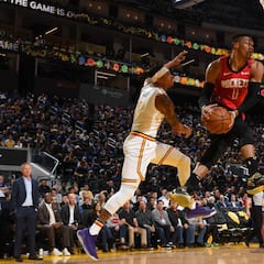 Los Rockets vencen con soltura, 25 triples y una bronca absurda