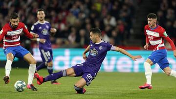 Javi Moyano, capit&aacute;n del Valladolid.