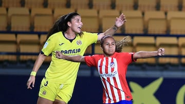 VILLARREAL - ATLETICO DE MADRID. Gol de Leicy Santos.