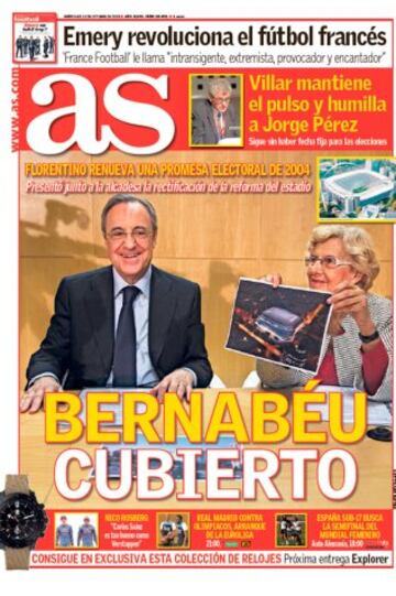 Las portadas de AS de octubre