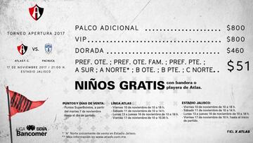Atlas recuerda el título de 1951 con oferta en boletos vs Pachuca
