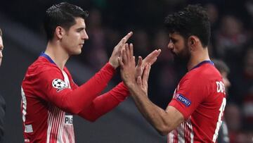Morata y Diego Costa.