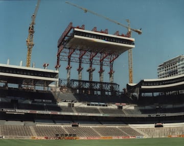 Extension work was carried out in the early 90s as the capacity grew again hosting 106,000 fans.