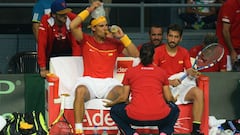 Nadal-López win as Spain beat India in the Davis Cup