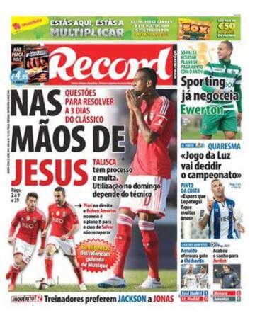 Portadas de la prensa deportiva