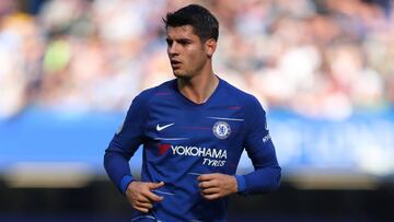 &Aacute;lvaro Morata, jugador del Chelsea.