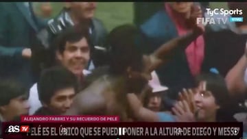 El comentario poco agradable de Alejandro Fabbri acerca de la muerte del ídolo brasileño.